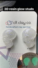 Load image into Gallery viewer, 3d Skull Studs - 5 Colors
