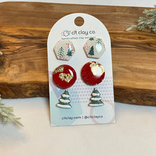 Load image into Gallery viewer, Christmas holiday studs