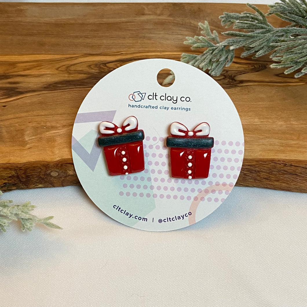 Large Holiday Studs - Gifts